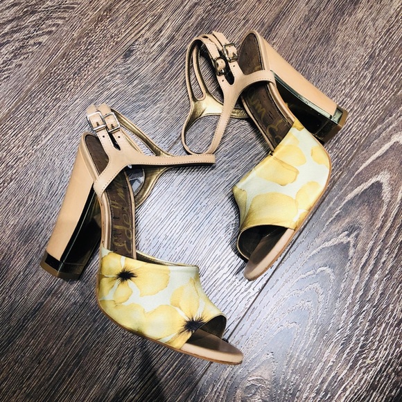Sam Edelman Shoes - Floral Strappy Sandals Heels